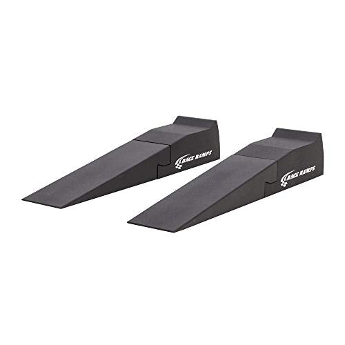Race Ramps 2-Piece 67" XT Car Service Ramp, Tire Lift for Low Profile Vehicles, Solid High-Density Foam for Non-Skid Loading, Set of 2