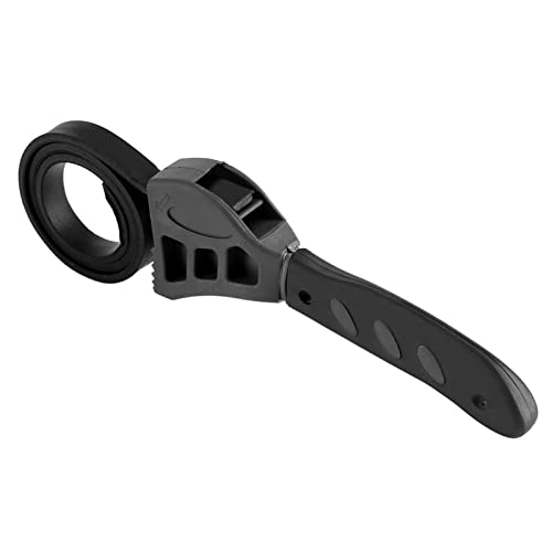 Strap Wrench, Oil Filter Wrench 50cm Length,Use as Jar Opener, Rubber Strap Wrenches Used by Mechanics, Plumbers
