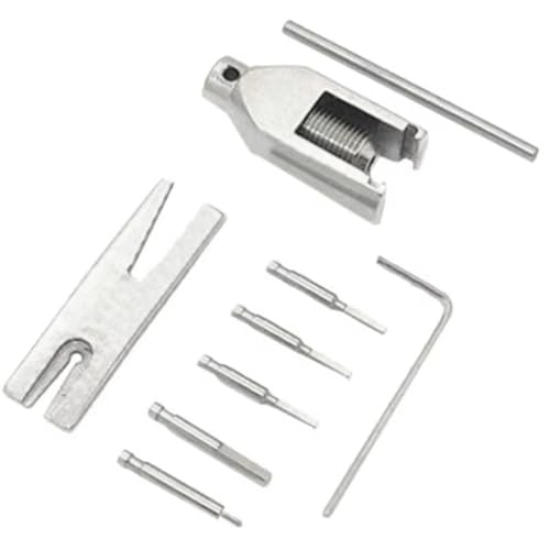 Rc Repair Tools for Universal Parts RC Car Motor Pinion Gear Puller Remover Tools Set for Rc Helicopter Motor Pinion Parts - Aluminium Alloy