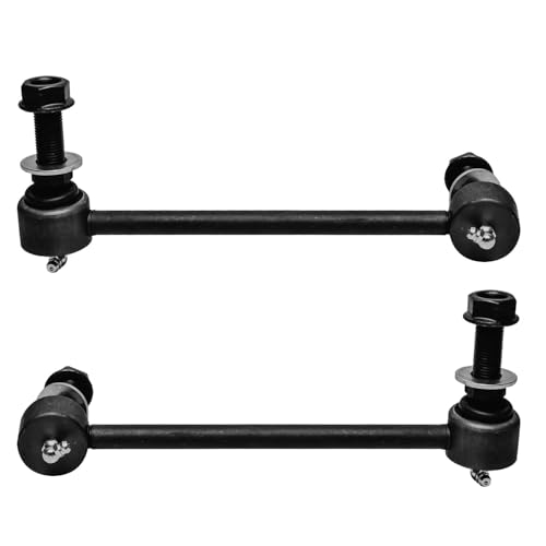 Detroit Axle - RWD Front Struts w/Coil Spring + Sway Bar End Links Replacement for Dodge Charger Challenger R/T SXT - 4pc Set - size: 4QS47324/ sway kit