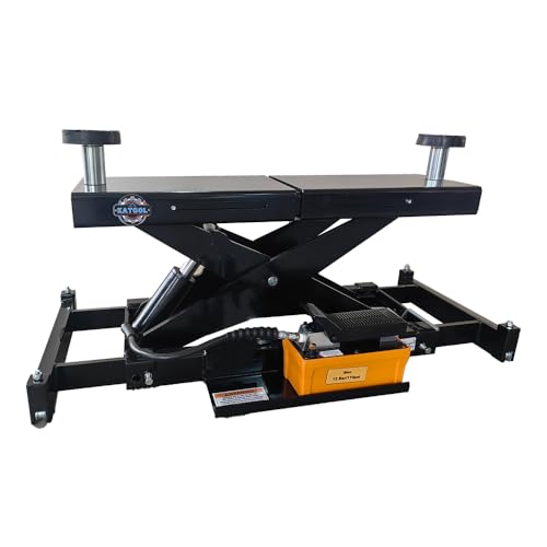 7000 lbs Heavy Duty Universal Jack for All Four Post Lifts High Pressure Hydraulic Power Maximum Height with Adapter Can Reach 18.3 Inches