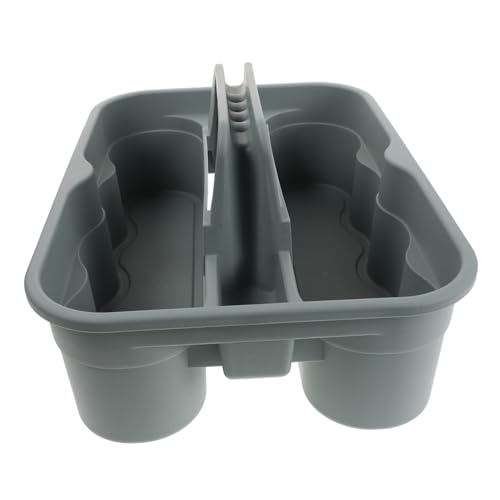 Shower Tote Cleaning Basket Plastic Cleaning Supplies Tool Tote Storage Organizer Basket for Auto Detailing
