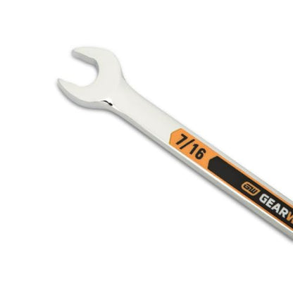 GEARWRENCH 24 Piece 12 Point SAE/Metric Hi-Viz Long Pattern Combination Wrench Set | 81900H - style: 24 pc
