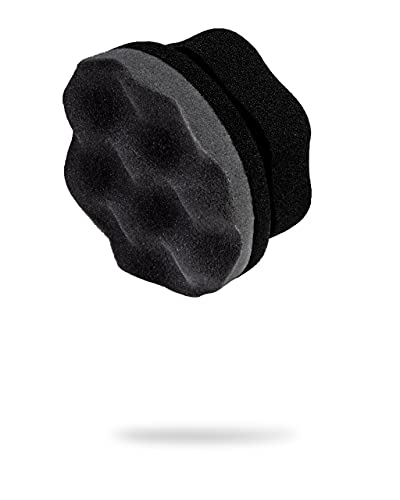 Adam's Polishes Pro Tire Hex Grip Applicator - Tire Shine Car Detailing Foam Sponge Tool | Car Cleaning Supplies After Car Wash leaner | for Vinyl Rubber & Trim Accessories | Wheel & Rim Cleaner - size: 1 Pack