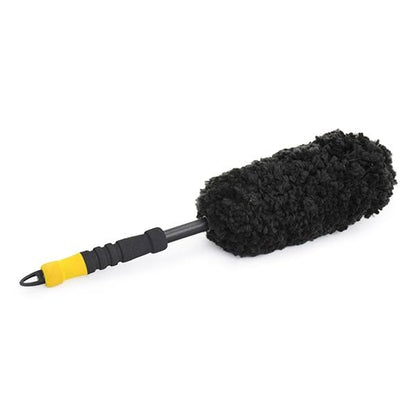 Meguiar's X1902EU Supreme Microfibre Wheel Brush, Medium, Completely Safe Wheel Cleaning, Black - size: Medium