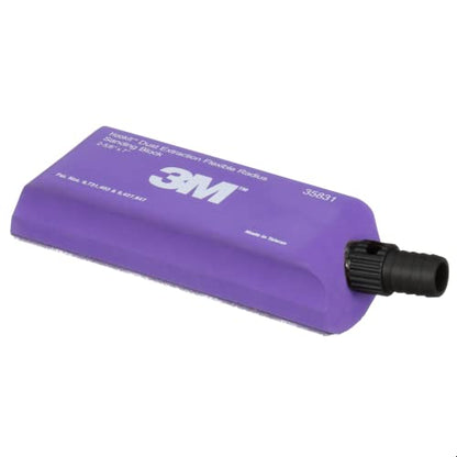 3M™ Hookit™ Dust Extraction Flexible Radius Sanding Block 35831, 178 mm x 66 mm - size: 178 mm x 66 mm, style: Curved