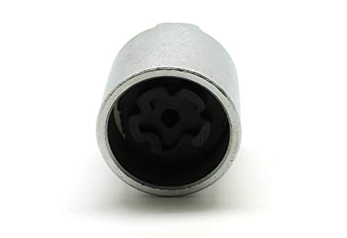 TEMO 522 Wheel Lock Nut Screw Removal Key Anti-Theft Lugnut Socket S3056 for Vw Audi Vag Volkswagen Vehicles - size: Model 522 (1 Piece)