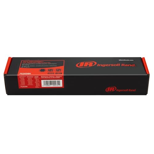 Ingersoll Rand 9 Piece Tech Solutions Metric Non-Slip Socket Set, Sizes: 8-19mm, Patented Twist Design for Tighter Grip as Sockets Turn, with Thermoform Organizer Tray – 752039X - size: Non-Slip Socket Set, style: Metric