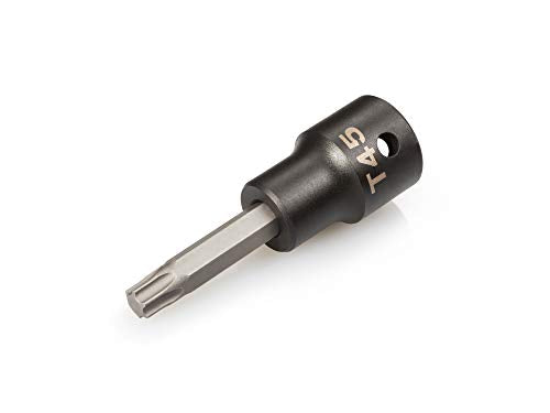 TEKTON 1/2 Inch Drive x T45 Torx Impact Bit Socket | SIB24245 - size: T45