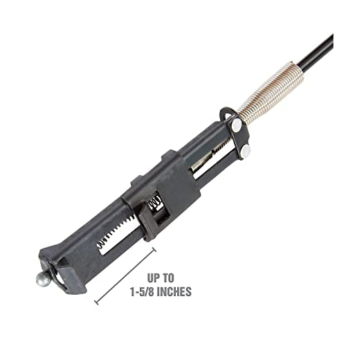 OEMTOOLS Hose Clamp Pliers Installs and Removes Spring Clamps | Flexible Hose Pliers Tool for Hard-to-Reach Areas, Multi Position Lock, Spring Action Handles, 11/16" to 2-1/2" Long