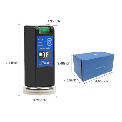 Digital Camber Gauge, Wheel Alignment Tool, Caster Camber Meter with Magnetic Base, LCD Display for Car Truck SUV Suspension Adjustment