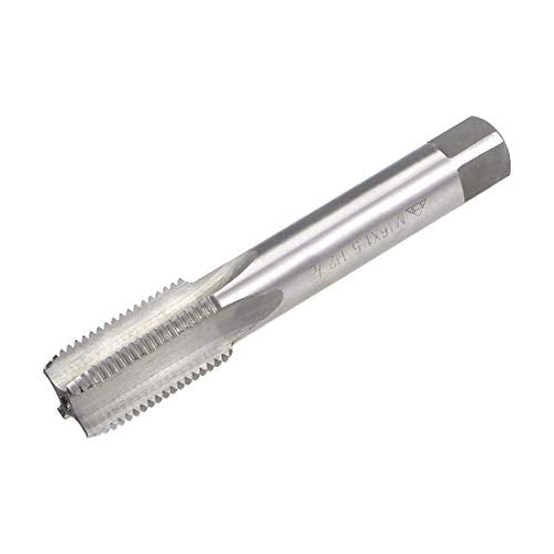 uxcell Metric Machine Tap Left Hand M16 Thread 1.5 Pitch H2 4 Flutes High Speed Steel Screw Thread Taps Tapping Tool - size: M16x1.5