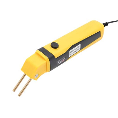 Plastic Welder Kit, 100W Welding Machine Kit, Max Temp 800°F (Yellow) | 110V 0.5A, Plastic Bumper Repair Set for DIY Car Bumper Toolbox Plastic Crack Fixing - color: Yellow