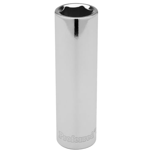 S15112 1/4" Drive SAE Socket, 3/8" Deep 6 Point - size: 3/8 INCH, style: DEEP