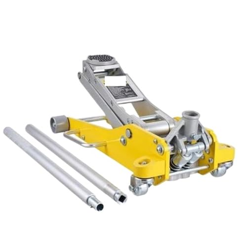 Hydraulic Jack, 3T/2T Hydraulic Racing Floor Jack Car with Dual Piston Quick Lift Pump for Auto Repaire,2t Aluminum Iron-1,2t Aluminum Iron-1