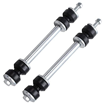 Detroit Axle - Front Shocks Sway Bars for 2011-2019 Chevrolet Silverado | 2500HD 3500HD GMC Sierra 2500HD 3500HD, 2 Shock Absorbers 2 Sway Bars 2012 2013 2014 2015 2016 2017 2018 Replacement - size: 4AS47170/shock kit