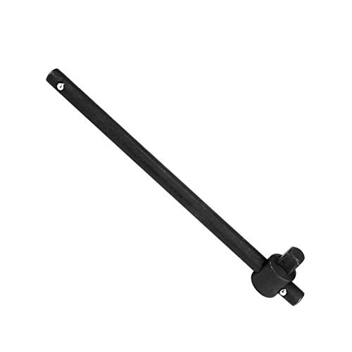 Akozon 1" T-Handle Wrench, Sliding Wrench Breaker Socket Wrench Breaker Bar, Heavy Duty Steel