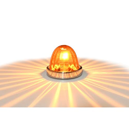 GG Grand General 92420 Dark Amber Watermelon Plus Glass Lens Kit for 1156 Bulb (Bulb not Included) - color: Dark Amber, style: 1156 Bulb Base