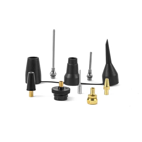 Air Compressor Accessory Kit Includes Blow gun, Air Compressor Hose,a Tire Inflator Gauge, and Various Adapter Attachments