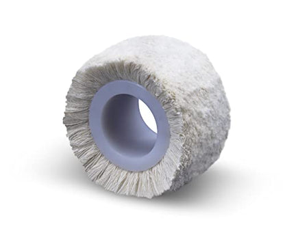 CS Unitec |PTX Cotton Buffing Wheel | Buffer Polisher Tool Attachment | 4" Diameter x 2" Wide - size: 4" x 2"