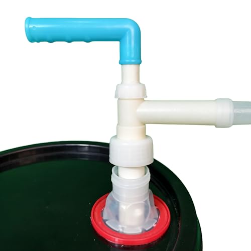 Fully Plastic Manual Oil Pump Slender Aspirator Water Pump for Dishwashing Liquid/Car Wash Soap/Honey/Engine Oil/Viscous Liquids/Lubricant/Laundry Detergent/Shampoo/Bleach