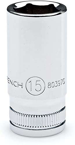 GEARWRENCH 47 Pc. 1/4" Drive 6 Pt. Socket Set, Standard & Deep, SAE/Metric - 80314D - size: 1/4", style: 47-piece kit
