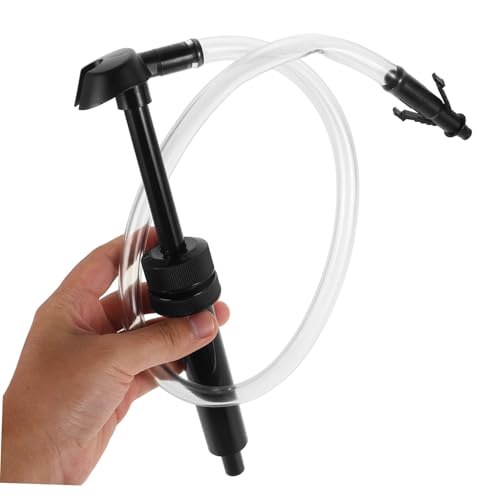 1Set Heavy Duty Automotive Fluid Extractor Pump Kit Manual High Pressure Siphon Hose for Brake Fluid Oil Changes Versatile Transfer Hose for Cars and Boats Durable User Friendly