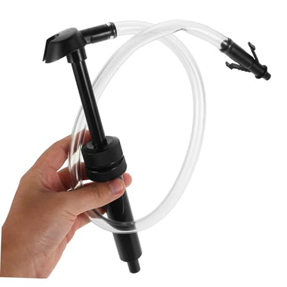 1Set Heavy Duty Automotive Fluid Extractor Pump Kit Manual High Pressure Siphon Hose for Brake Fluid Oil Changes Versatile Transfer Hose for Cars and Boats Durable User Friendly
