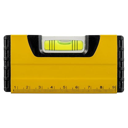 Large Magnetic Torpedo Level - Oversized Horizontal Bubble Vial - Durable Aluminum Frame with Strong Magnet Base for Automotive Alignment - size: Magnetic Torpedo Level