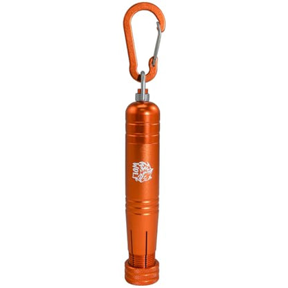 WOLF Metal Lumber Keel Crayon Holder | ½’’ Round or Hexagonal | Kio | Ambidextrous & Contoured Grip Handle | Construction Carpenter - color: Hi-Viz Orange