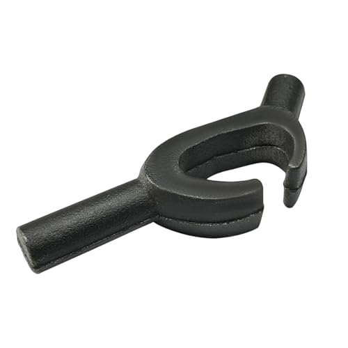 Craedli Universal Tire Bead Clamp Drop Center Tool, Manual Heavy Duty Steel Tire Changer Bead Breaker Rim Clamp Wheel Changing Helper for Car Truck Motorcycle (Black)