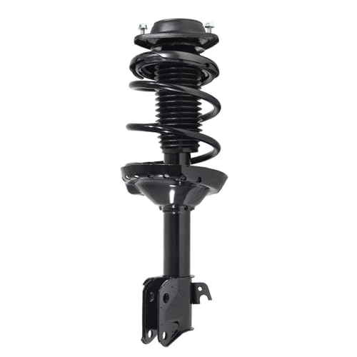 Detroit Axle - 2pc Front Struts for 2004 2005 2006 2007 Subaru Impreza [Sedan], Struts with Coil Spring Assembly Replacement Suspension - size: 11197_11198/Pair