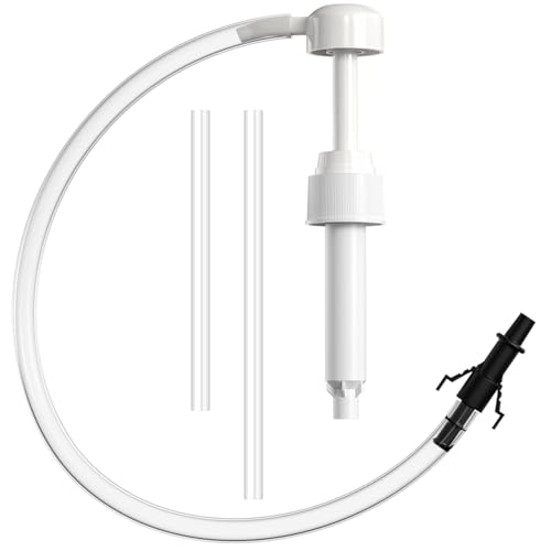 Fluid Pump for Standard Quart Bottles， 8cc Per Pump Stroke, Transmission Fluid Pump with 3rd Hand Adapter, Differential & Transmission Fluid，Transfer Gear Oil Transmission and Differential Fluid Pump - color: 8CC-1Pack