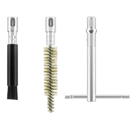 Injector Bore Cleaning Brush & Swab Kit EN-47909 for 6.6L Duramax Diesel Engines Cylinder Sleeve/Injector Sleeve Cleaning Brush Kit