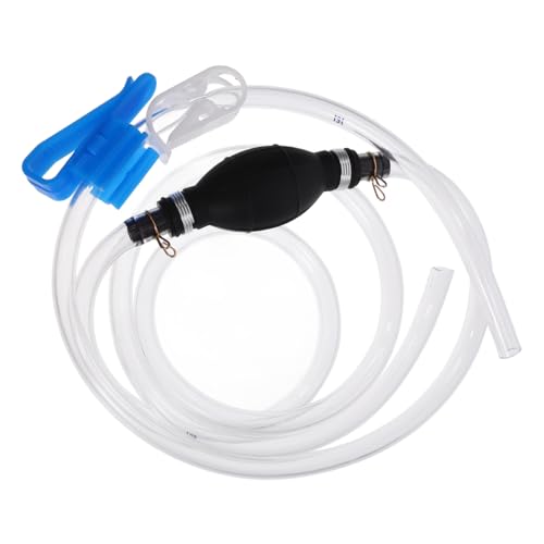 PRETYZOOM 1Set Hand Fuel Transfer Pump Manual Siphon Hose for Oil and Gas Versatile Automotive Use Durable Non Powered Operation Easy to Use Siphon Pump Kit