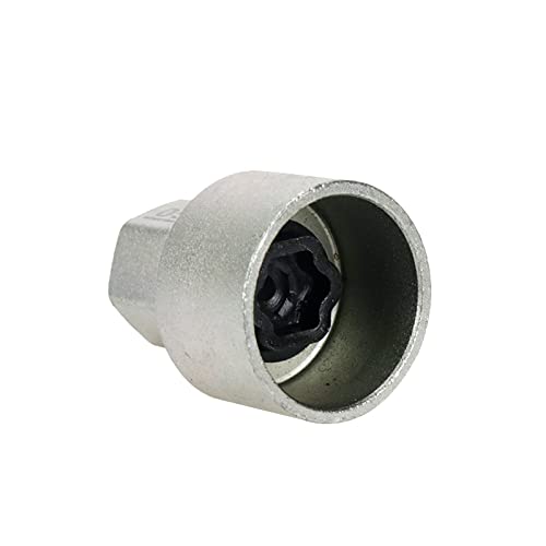 Modengzhe Car Wheel Lug Nut Removal Socket Wheel Lock Key Nut Driver Compatible with BMW X1 X5 3 Series 5 Series 7 Series if Applicable (Socket No.: 059) - color: Socket No.: 059