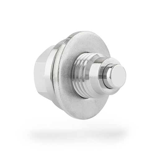 Votex - Made in USA - M12 X 1.25MM Magnetic Engine Oil Drain Plug fits Infiniti, Lexus, Nissan, Toyota - Stainless Steel - Part Number DP006 - size: M12 X 1.25 Magnetic Drain Plug