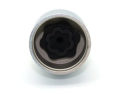 TEMO #944L Anti-Theft Wheel Lug Nut Removal Socket Key 3439 for Volvo - size: #944L