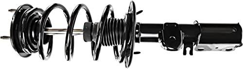 Detroit Axle - Front Struts with Coil Spring + Rear Shock Absorbers Replacement for 2013-2019 Ford Flex Lincoln MKT - 4pc Set - size: 4AQ47150/Shock Kit