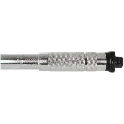 Performance Tool M238 Click Torque Wrench - 3/8 Drive, Adjustable 10 to 80 lbs ft. for Automotive Repair, Garage Maintenance, Chrome-Plated, Calibrated Torque Control