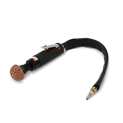 Low Speed Air Tire Buffer with Hose Tire Repair Tool,Tire Buffing Wheels 55mm - color: BLACK BUFFER WITH HOSE