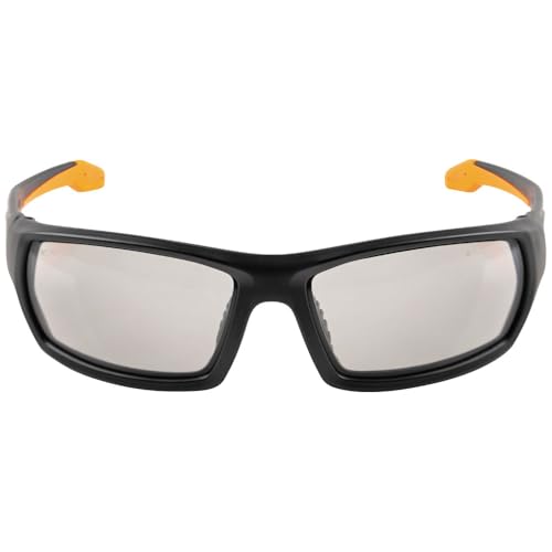 KLEIN TOOLS 60537 Safety Glasses, Professional PPE Protective Eyewear with Full Frame, Scratch Resistant and Anti-Fog, Indoor/Outdoor Lens - style: Indoor/Outdoor Lens
