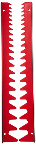 Ernst Manufacturing Wrench Rail Set with Magnetic Backing, 20 Tool, Red -6012M - size: 20 Tool - Red, style: Magnetic Backing