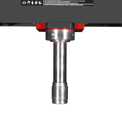 MechMaxx 20 Ton H-Frame Air/Hydraulic Shop Press with Press Pin Kit, Fully Welded Steel Frame, Safety Guard, Foot Pedal Control, HSP20