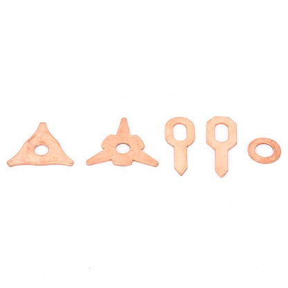 Hilitand 110pcs Dent Pulling Puller Rings withOT Round for Automotive Sheet Metal Welding Repair, Hilitandudmw491ggy