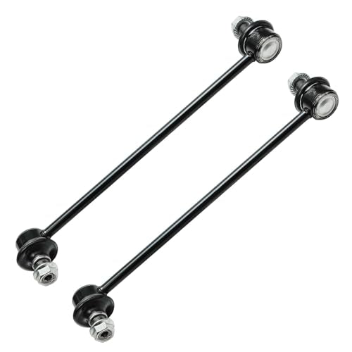Detroit Axle - 1.8L Front Struts Kit for 2014 2015 2016 2017 2018 2019 Toyota Corolla, 2 Struts and Coil Spring 2 Stabilizer Sway Bar End Links Replacement Suspension Strut Shock - size: 4QS47058-V1/ sway kit