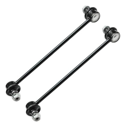 Detroit Axle - 1.8L Front Struts Kit for 2014 2015 2016 2017 2018 2019 Toyota Corolla, 2 Struts and Coil Spring 2 Stabilizer Sway Bar End Links Replacement Suspension Strut Shock - size: 4QS47058-V1/ sway kit