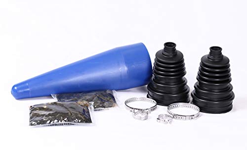 FB3000K Small Shaft Universal CV Boot Installation Kit Constant Velocity Boot Set (2 Boots 1 Cone) - size: 2 Boots 1 Cone