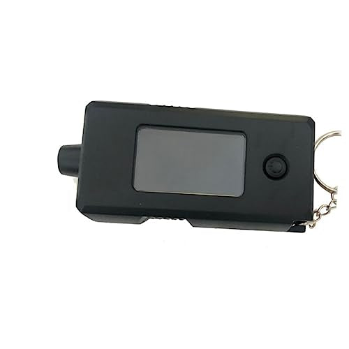 2 in 1 Digital Tire Pressure Gauge with Tread Depth Ruler for Cars and Trucks Portable Tire Air Gauge with Key Ring and Ergonomic Non-Slip Design for Quick Accurate Readings