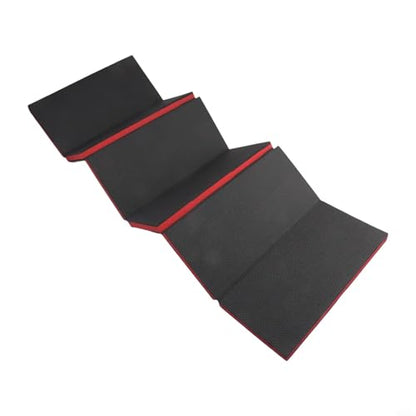 Foldable EVA Kneeling Mat 46x15.7 Inch Car Repair Pad with Handle, 6-Fold Garage Garden Cushion Stool for Auto Mechanic Work
